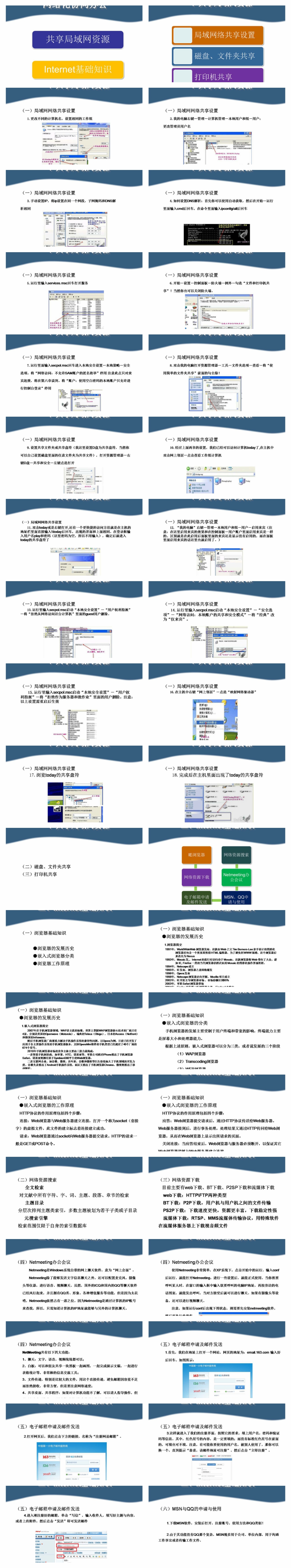 【PPT课件】网络化协同办公