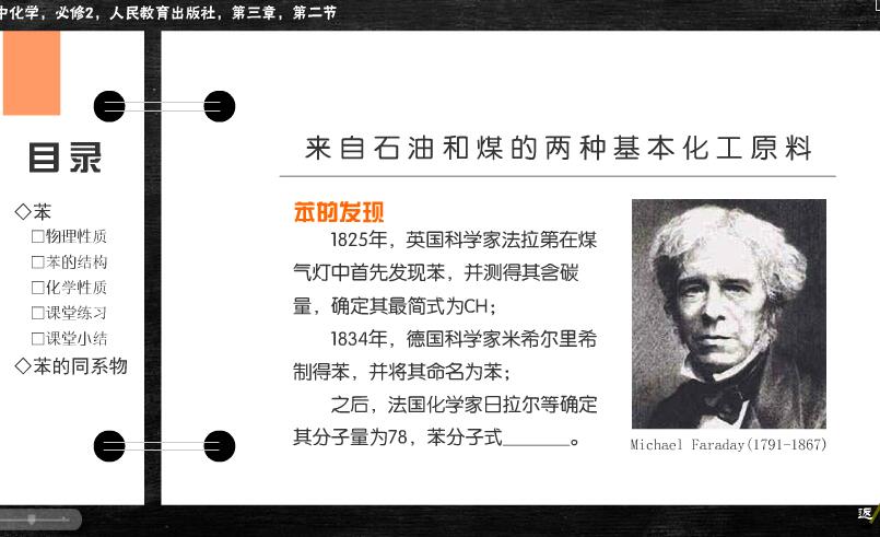 《来自石油和煤的两种基本化工原料》flash教学课件（16:9）