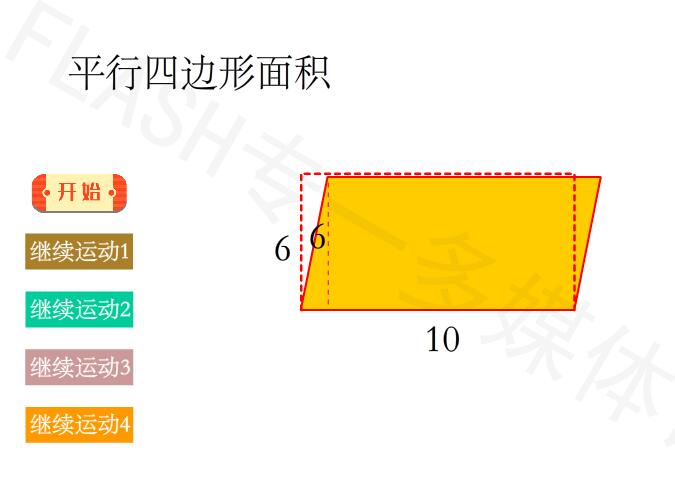 【网友作品】小学数学平行四边形面积